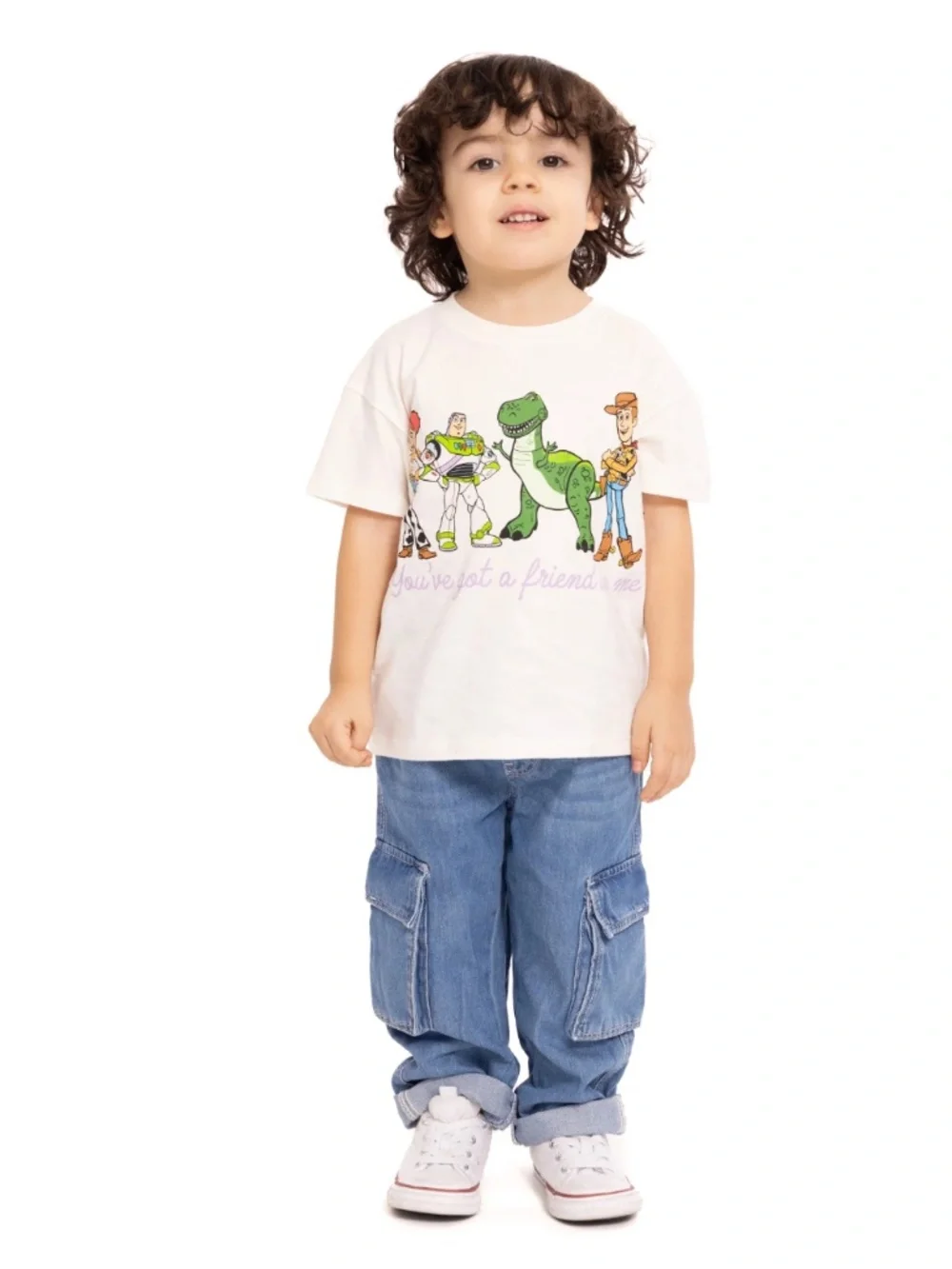 Toy Story Unisex Ivory Tee Shirt Size 5T NWT